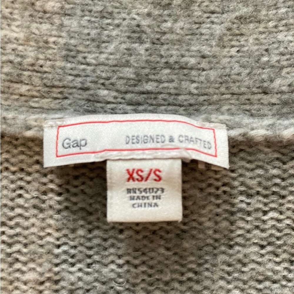 Gap Gray cardigan size xs - Picture 5 of 5